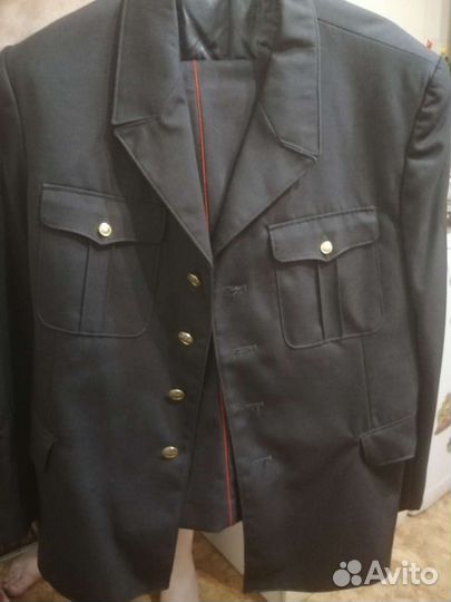 Новый Комплект формы :китель+брюки, Бушлат