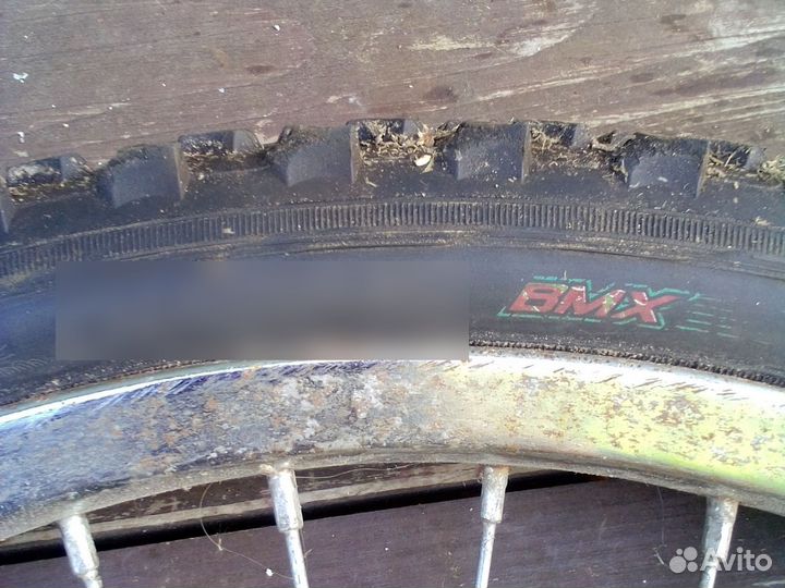 Колесо велосипедные со звездочкой