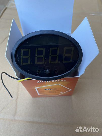 Электронные часы на приору