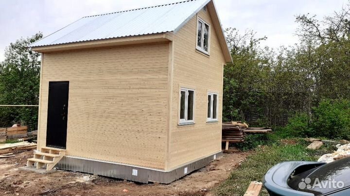 Строительство дачный дом 4х4м