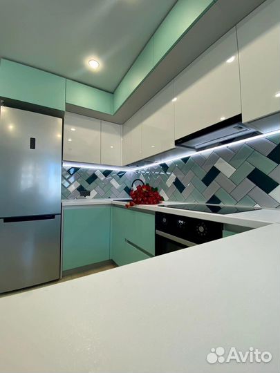 Прямая кухня на заказ под ключ