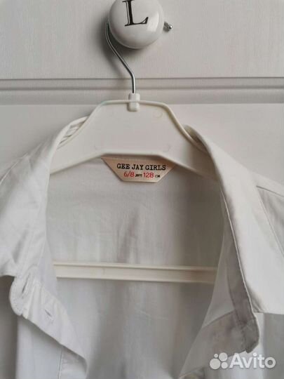 Рубашка школьная 128 р