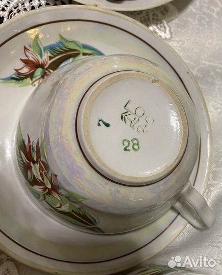 Чайные пары сервиз Барановка СССР