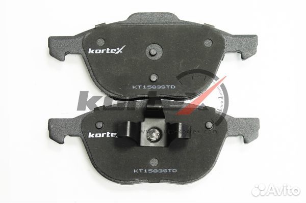 KT1583STD Колодки тормозные дисковые перед