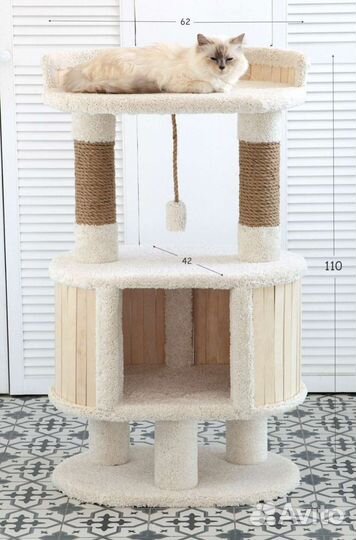 Когтеточка домик для кошки