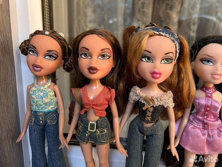 Куклы Братц Ясмин, Меган и Мокси