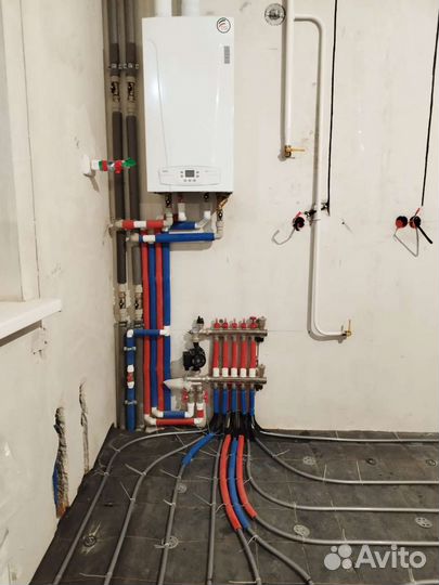 Теплый пол, отопление и водоснабжение