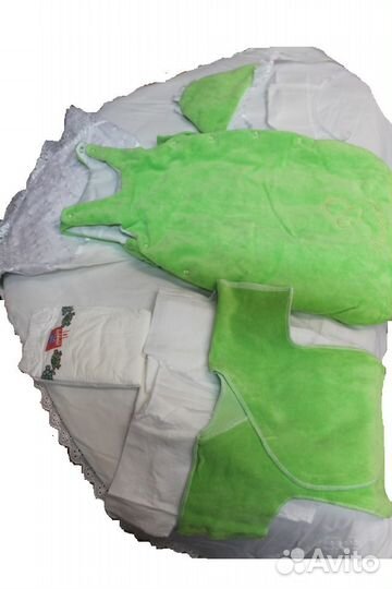 Выписка-конверт велюр/ новая