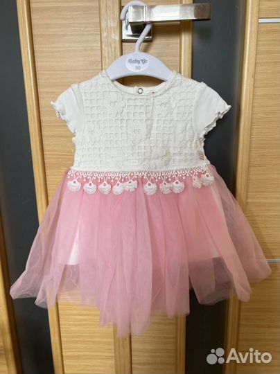 Платье для девочки 68