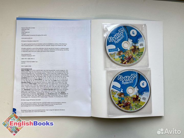 Fly high 4 комплект (PB,AB,CD) новые в плёнке