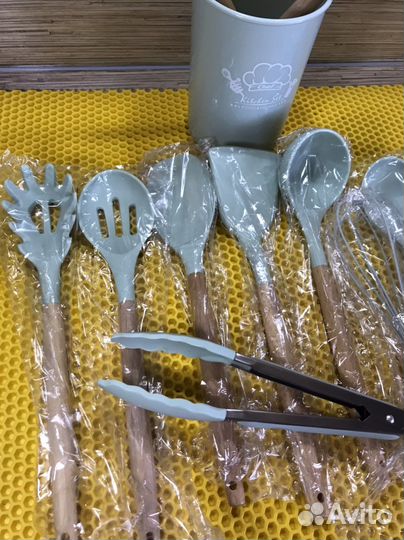 Набор кухонных принадлежностей+Подставка