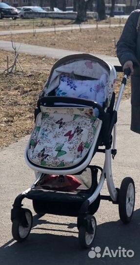Коляска 2 в 1 без сменных блоков