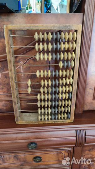 Счеты деревянные бухгалтерские