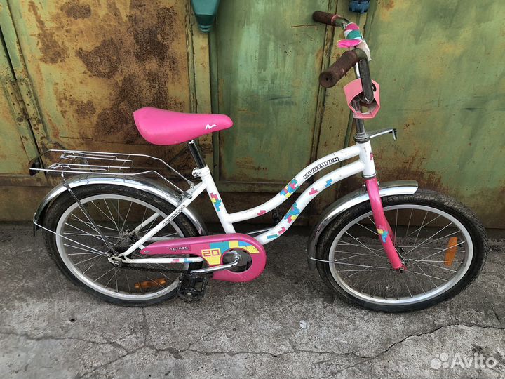 Детский велосипед б/у novatrack 20