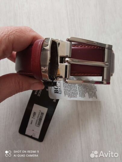 Мужской ремень, нат.кожа,новый