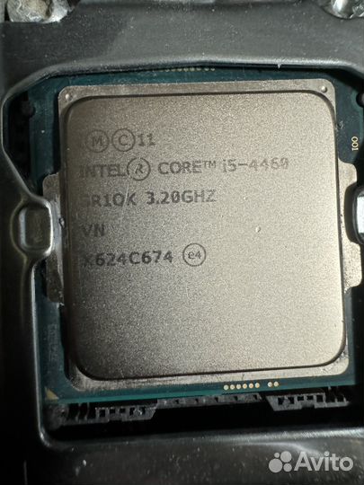 Материнская плата с процессором i5 4460