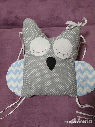 Комплект в детскую кроватку, подушки+одеялко