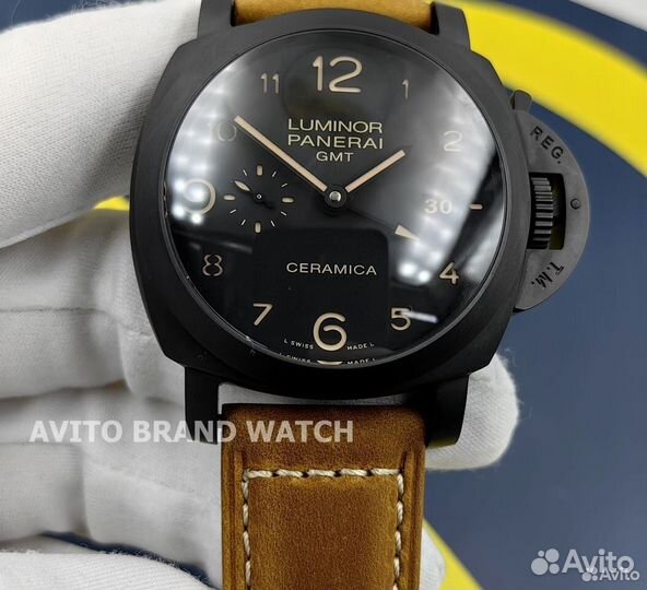 Часы Panerai Luminor Сeramica gmt PAM441 керамика