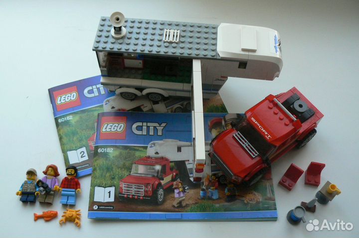 Lego City полные наборы с фигурками и инструкциями