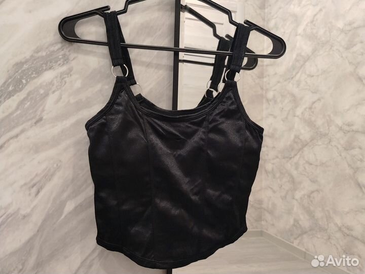 Топы женские атласные