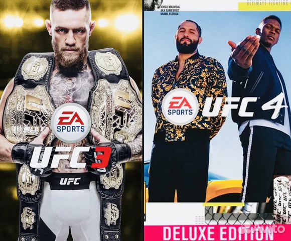 UFC 3 & 4 Xbox One & Series