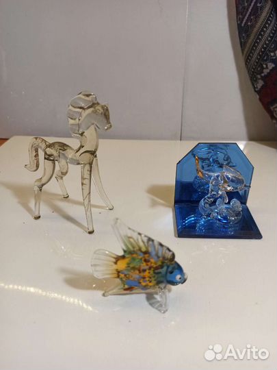 Хрустальные статуэтки СССР