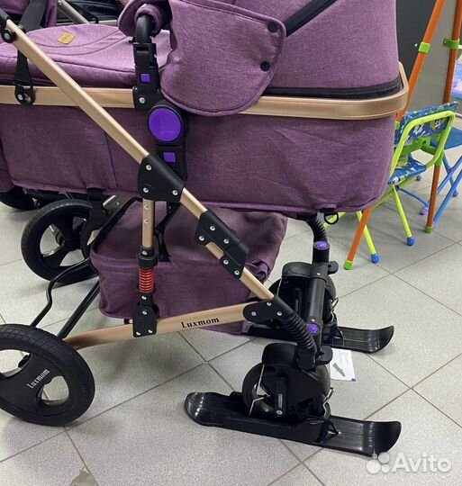 Лыжи Luxmom для детской коляски