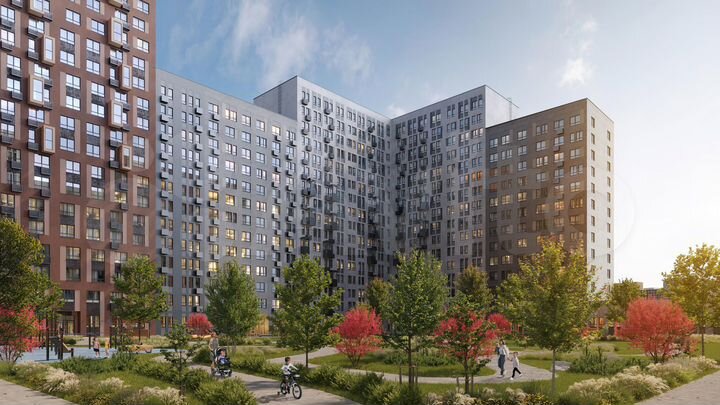 3-к. квартира, 55,6 м², 2/16 эт.