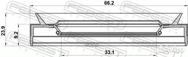 Сальник привода buick encore 2013- NA/33.1*66