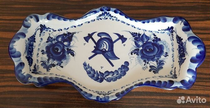 Подарочный набор гжель «Пожарная дружина