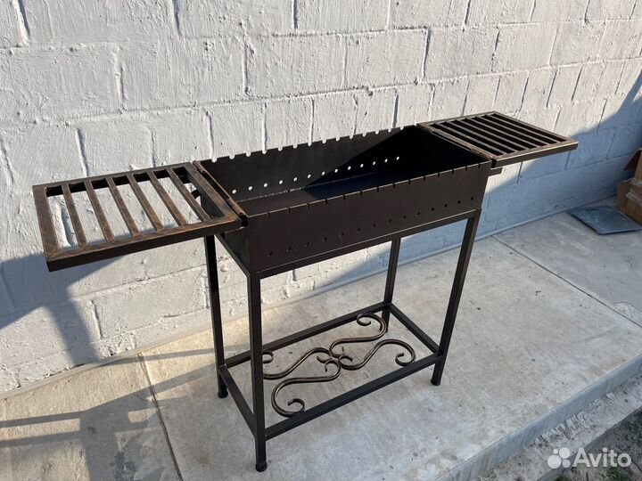 Мангал с полками откидными Арт.0204/2