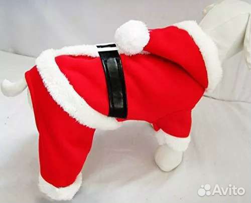 Костюм Санты для собаки