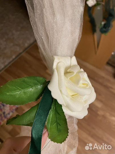 Ленты свадебные на машину