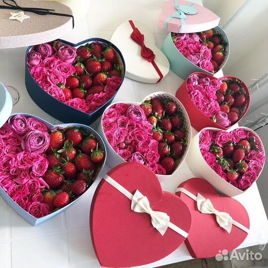 Шикарный сладкий букет Сердце