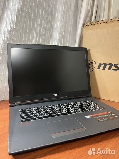 Игровой ноутбук MSI 179f 17.3 1050ti i7 8750H