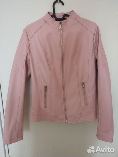 Куртка кожаная женская 44-46р