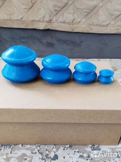 Банки вакуумные массажные Melannett