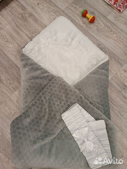 Детское одеяло на выписку