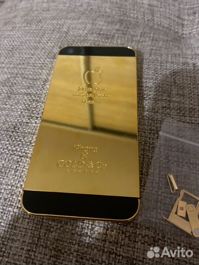 Корпус 24K Gold iPhone SE