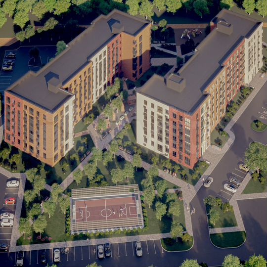 2-к. квартира, 58,2 м², 2/6 эт.