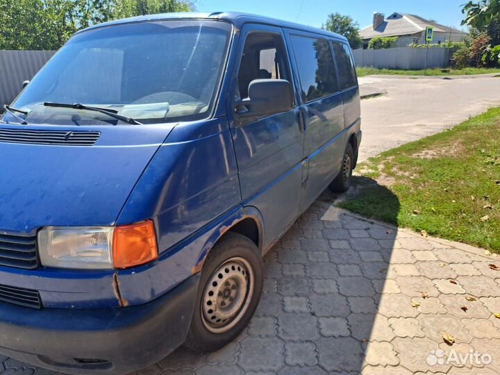 Volkswagen Transporter 2.4 МТ, 2000, 400 000 км