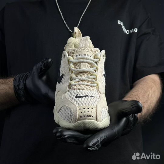 Кроссовки Nike Air Zoom Spiridon Caged Stussy