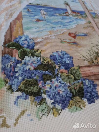 Вышивка крестом готовая картина