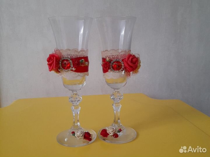 Свадебные фужеры