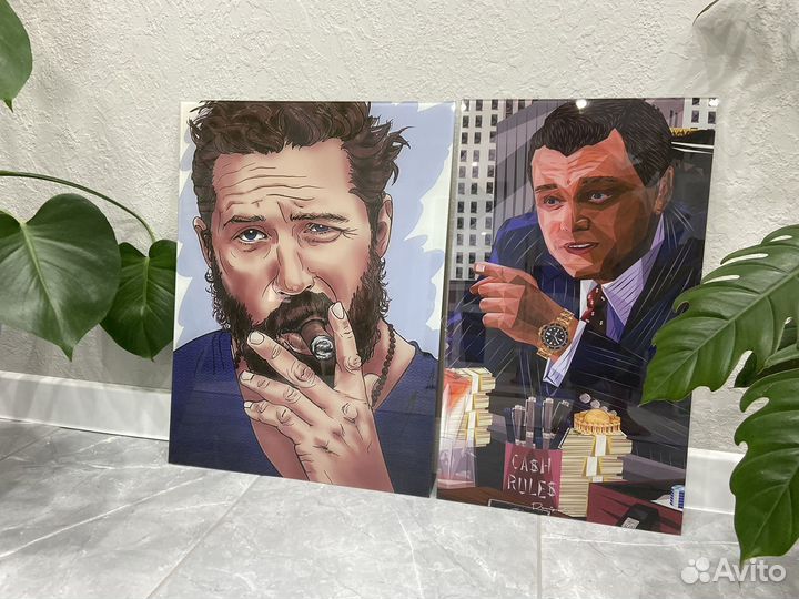 Картина на стекле