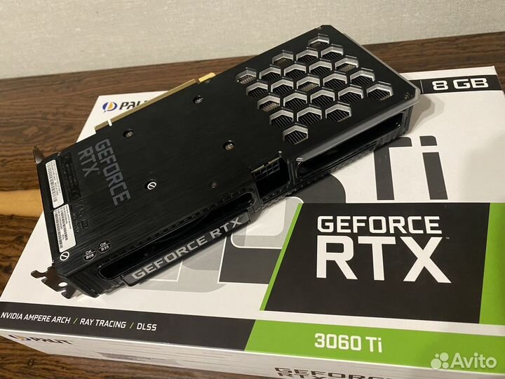 Видеокарта RTX 3060Ti Palit Dual(Samsung)