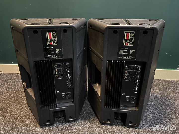 Акустические колонки euro sound