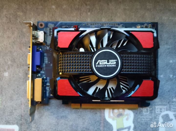 Видеокарта asus GT730 4GD3