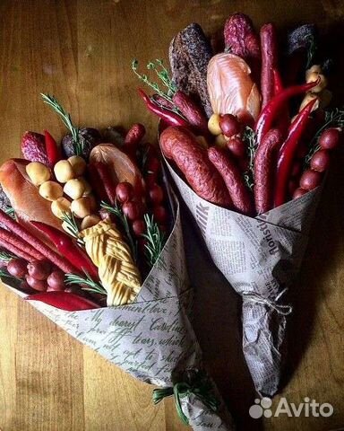 Съедобные букеты для мужчин и женщин