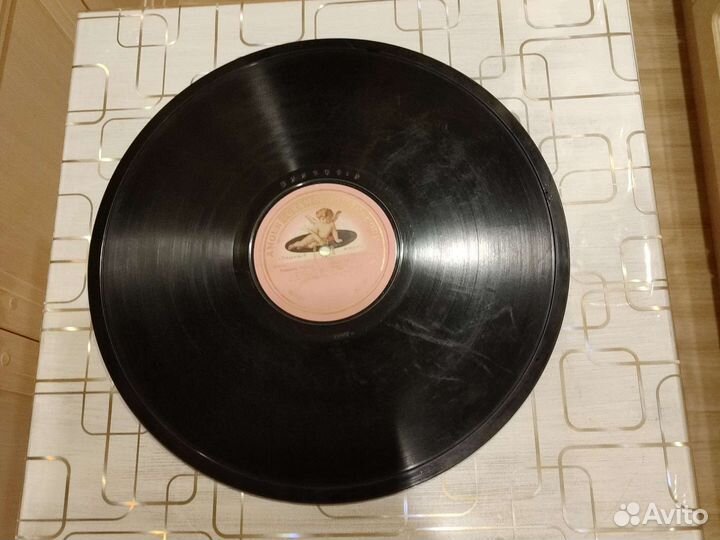 Граммофонная пластинка Собинов Романс Надира